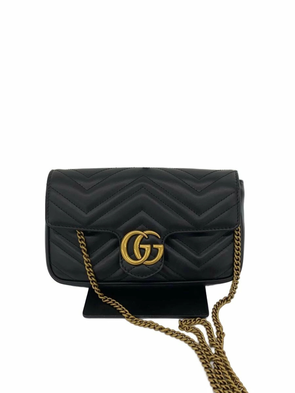 Gucci Bag GG Marmont Leather Black